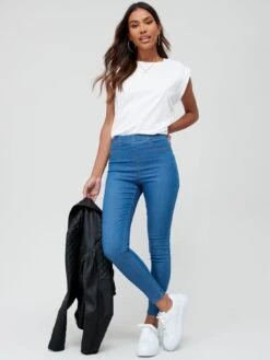 Everyday New Essential Jegging - Mid Wash -RIVE IS Clothing Shop UUBRZ SQ3 0000000265 MID WASH MDo