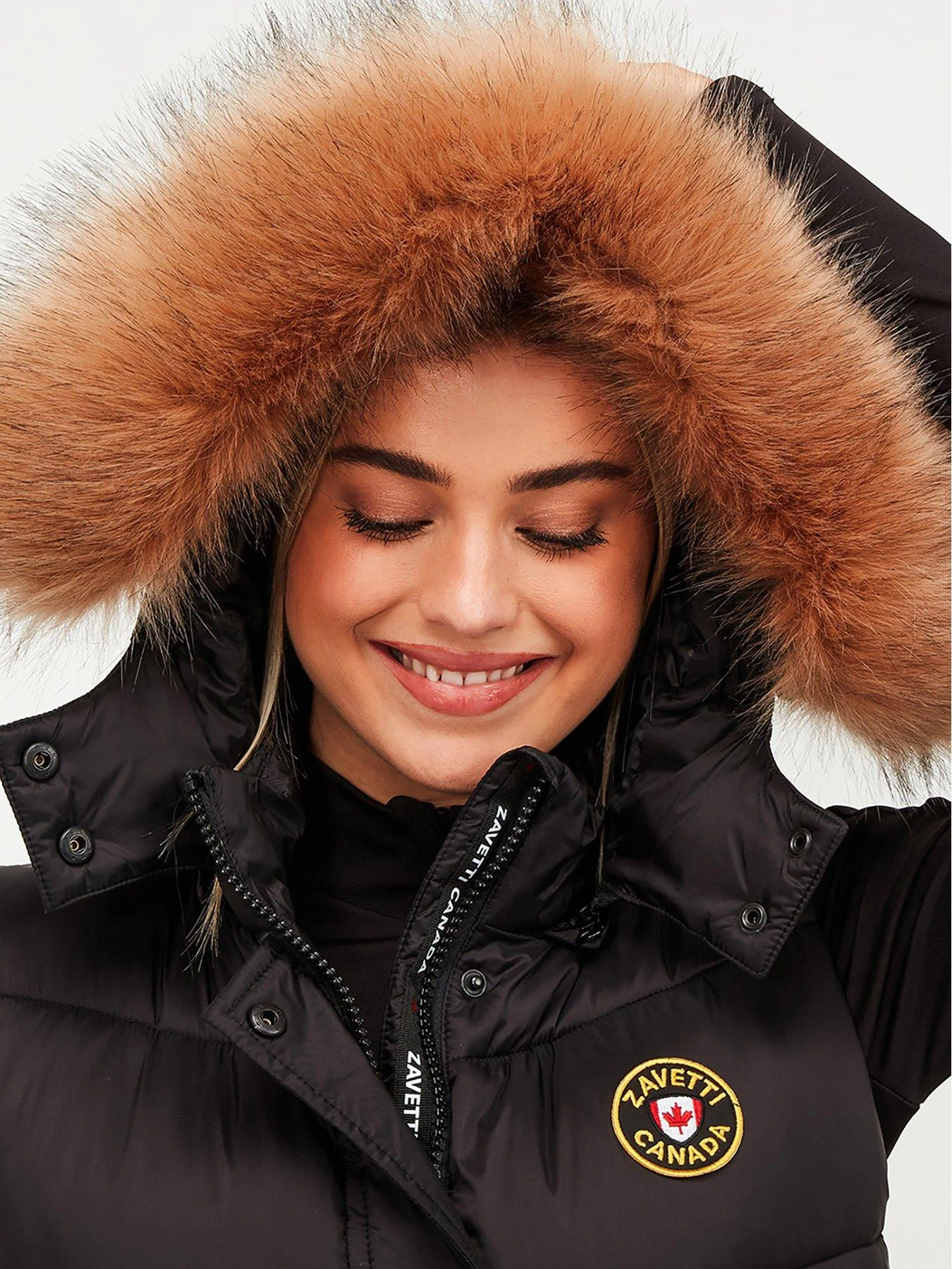 Zavetti Canada Okawa Belted Padded Gilet - Black 7 Zavetti Canada Okawa Belted Padded Gilet - Black - Image 5