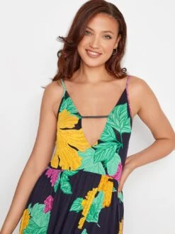 Long Tall Sally Plunge Strappy Dress - Yellow -RIVE IS Clothing Shop UZFE8 SQ4 0000000076 YELLOW MDd