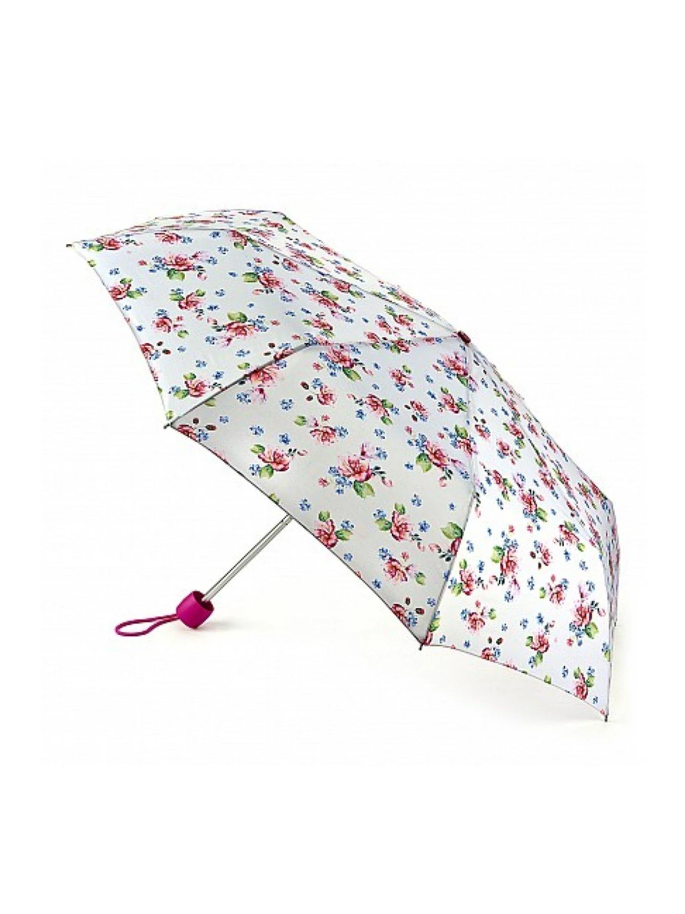 Fulton Watercolour Blossom Print Umbrella - Multi 3 Fulton Watercolour Blossom Print Umbrella - Multi