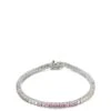 Seol + Gold Sterling Silver Rainbow Cubic Zirconia Tennis Bracelet -RIVE IS Clothing Shop UZVH6 SQ1 0000000035 SILVER SLf
