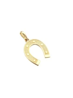 Seol + Gold 18ct Gold Plated Sterling Silver Horseshoe Adjustable Necklace -RIVE IS Clothing Shop UZX2X SQ3 0000002256 YELLOW GOLD SLd