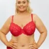Ann Summers Sexy Lace Planet Fuller Bust Non Pad Red
