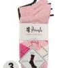 Pringle 3 Pack Argyle Socks - Pink -RIVE IS Clothing Shop V2WR3 SQ1 0000000063 PINK PKf