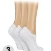 Glenmuir 3 Pack Sport Cushioned Socks - White -RIVE IS Clothing Shop V2X9L SQ1 0000000013 WHITE PKf