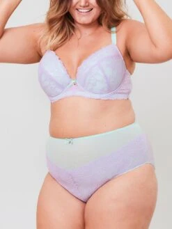 Oola Tonal Lace Padded Plunge Bra -RIVE IS Clothing Shop V39BD SQ3 0000000029 MULTI MDo