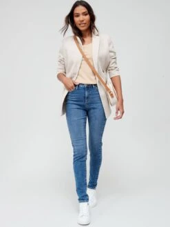Everyday Relaxed Skinny Jean - Mid Wash  -RIVE IS Clothing Shop V3NBV SQ3 0000000265 MID WASH MDo
