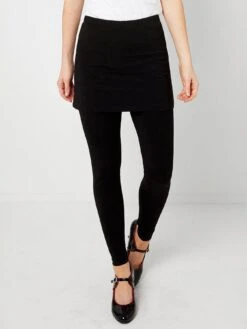 Joe Browns Essential 2 In 1 Leggings -black