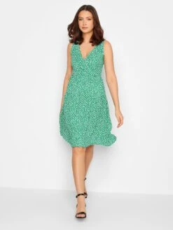 Long Tall Sally Dress - Green -RIVE IS Clothing Shop V583T SQ3 0000000047 GREEN MDo