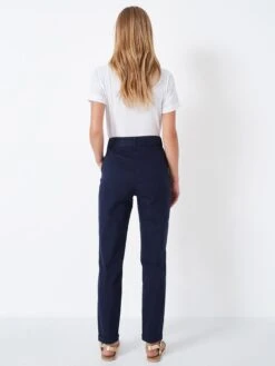 Crew Clothing Exeter Trouser - Navy -RIVE IS Clothing Shop V58YX SQ2 0000000020 BLUE MDb