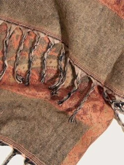 Monsoon Paisley Jacquard Scarf -RIVE IS Clothing Shop V5UUZ SQ4 0000000198 ORANGE SLd1