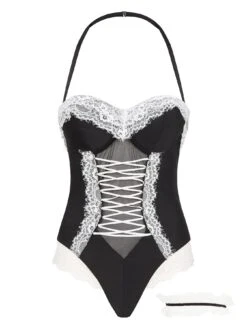 Ann Summers Role Play Maid To Pleasure Body - Black -RIVE IS Clothing Shop V7QPP SQ4 0000000004 BLACK MDd