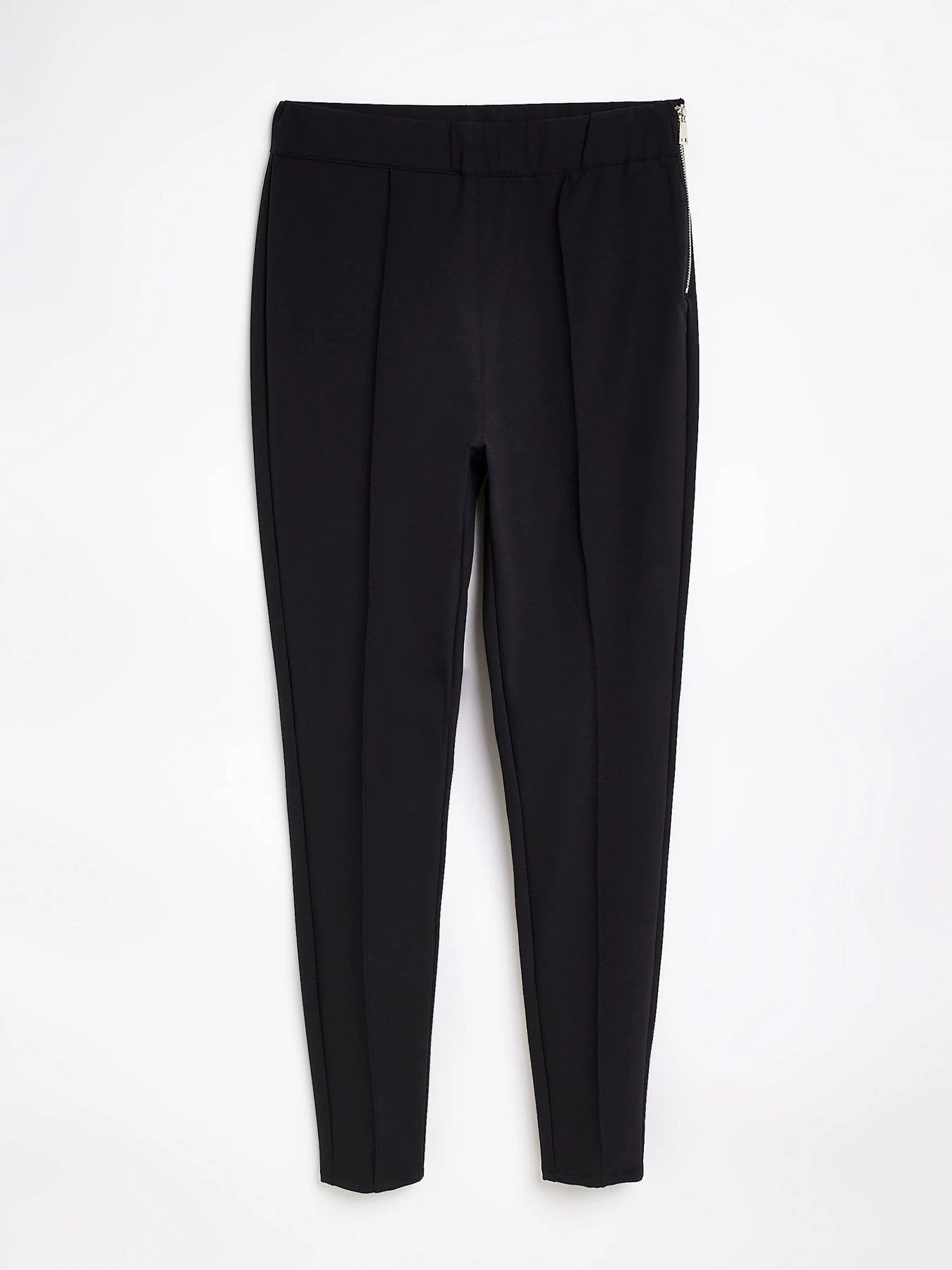 River Island Techno Zip Skinny Trouser - Black 7 River Island Techno Zip Skinny Trouser - Black - Image 5
