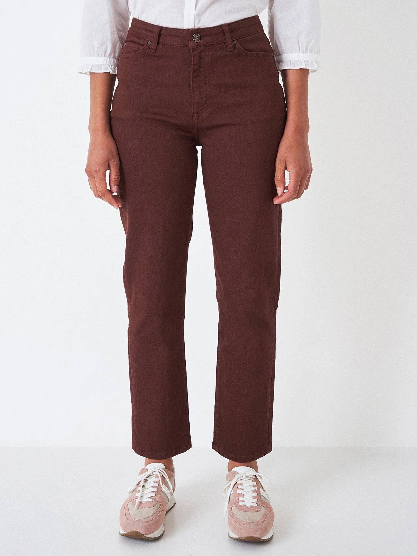 Crew Clothing Brompton Twill Trouser - Brown 8 Crew Clothing Brompton Twill Trouser - Brown - Image 6