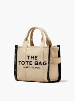 MARC JACOBS The Jacquard Mini Canvas Tote Bag - Warm Sand