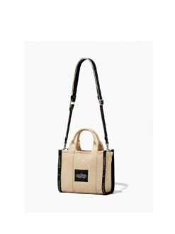 MARC JACOBS The Jacquard Mini Canvas Tote Bag - Warm Sand -RIVE IS Clothing Shop V98J2 SQ3 0000000108 BEIGE SLa