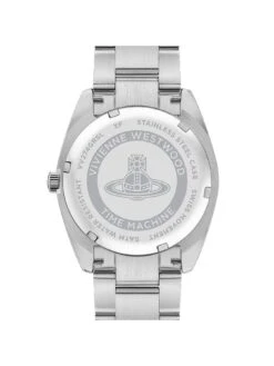 Vivienne Westwood Pennington Unisex Quartz Watch With Green Dial & Silver Stainless Steel Bracelet 10 Vivienne Westwood Pennington Unisex Quartz Watch With Green Dial & Silver Stainless Steel Bracelet -RIVE IS Clothing Shop V9P50 SQ5 0000000035 SILVER SLd1