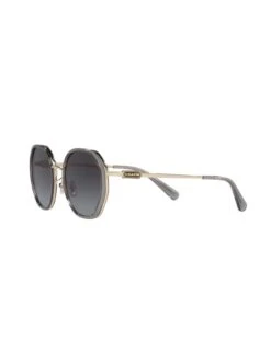 COACH Round Sunglasses - Transparent Grey / Shiny Light -RIVE IS Clothing Shop VA0FI SQ5 0000000005 GREY SLd2
