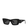 Prada Cat Eye Sunglasses - Black -RIVE IS Clothing Shop VA0HJ SQ1 0000000004 BLACK SLf