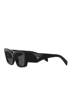 Prada Cat Eye Sunglasses - Black -RIVE IS Clothing Shop VA0HJ SQ3 0000000004 BLACK SLd