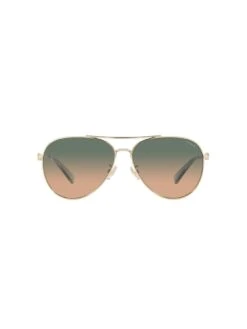COACH Pilot Sunglasses - Shiny Light Gold -RIVE IS Clothing Shop VA0JU SQ4 0000000036 GOLD SLd1