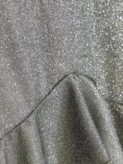 Quiz Curve Curve Curve Bodycon Frill Midi Dress - Silver -RIVE IS Clothing Shop VB8XN SQ6 0000000035 SILVER MDd2