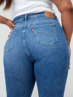 Levi's® Plus Levi's Plus 720 Plus Hi Rise Super Skinny Jean - Love Song Mid Blue -RIVE IS Clothing Shop VBFJS SQ4 0000000020 BLUE MDd