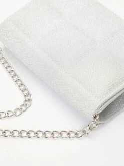 Quiz Shimmer Quilted Bag -RIVE IS Clothing Shop VBQNP SQ4 0000000035 SILVER SLd