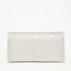 Quiz Diamante Clutch Bag -RIVE IS Clothing Shop VCG4X SQ1 0000000035 SILVER SLf