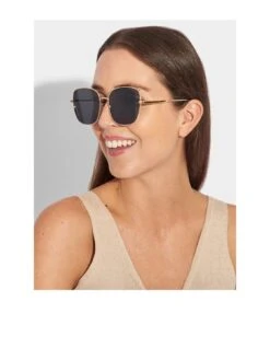 Katie Loxton Sahara Sunglasses - Gold