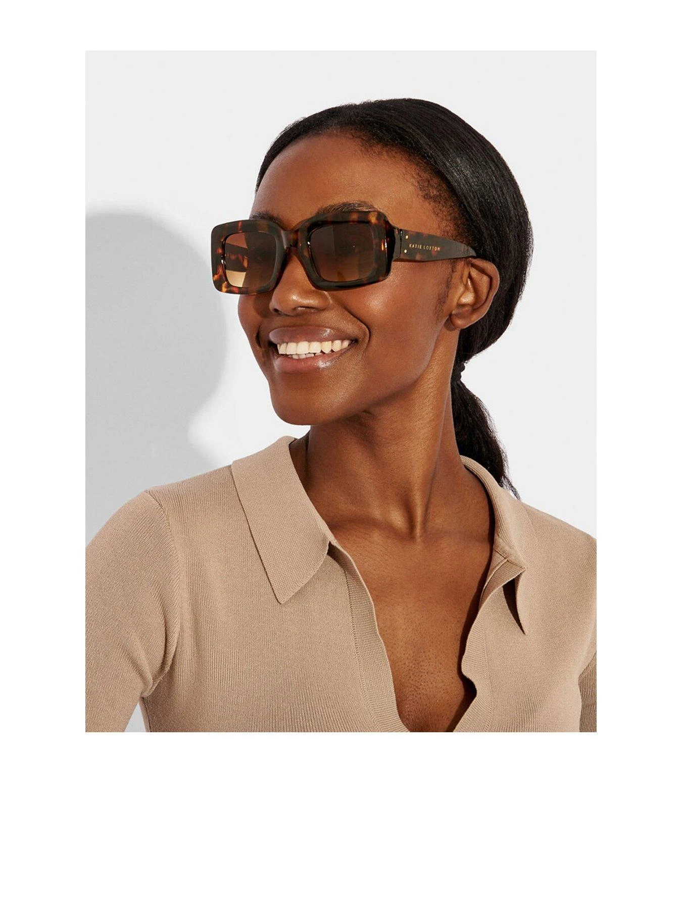 Katie Loxton Crete Sunglasses - Brown Tortoiseshell 3 Katie Loxton Crete Sunglasses - Brown Tortoiseshell