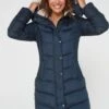 Everyday Waist Detail Padded Coat 1 Everyday Waist Detail Padded Coat -RIVE IS Clothing Shop VDD55 SQ1 0000000048 NAVY MDf