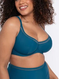 Curvy Kate First Class High Waist Bikini Bottom Deep Teal -RIVE IS Clothing Shop VDTA9 SQ4 0000000020 BLUE MDd