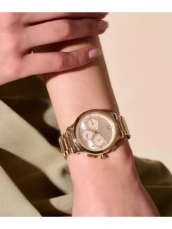 Olivia Burton Sports Luxe Carnation Gold Tone Multifunction Watch -RIVE IS Clothing Shop VDZWG SQ4 0000000932 ROSE GOLD SLd