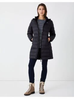 Crew Clothing Lightweight Padded Jacket - Black -RIVE IS Clothing Shop VE3LJ SQ3 0000000004 BLACK MDo