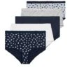 Yours 5pk Mono Butterfly Full Briefs -RIVE IS Clothing Shop VEJE4 SQ1 0000000020 BLUE MDf