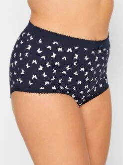 Yours 5pk Mono Butterfly Full Briefs -RIVE IS Clothing Shop VEJE4 SQ3 0000000020 BLUE MDo