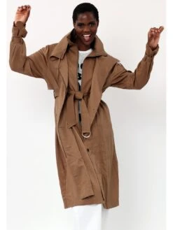 Religion Tie Waist Mac- Brown -RIVE IS Clothing Shop VEL65 SQ5 0000000143 BROWN MDd1