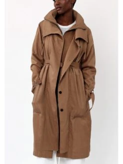 Religion Tie Waist Mac- Brown -RIVE IS Clothing Shop VEL65 SQ6 0000000143 BROWN MDd2