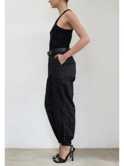 Religion Parachute Trouser -Black -RIVE IS Clothing Shop VELEK SQ6 0000000004 BLACK MDd2