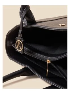 Accessorize Multi Compartment Work Tote Bag -RIVE IS Clothing Shop VELHT SQ4 0000000004 BLACK SLd