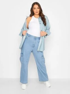 Yours Denim Western Shacket - Blue 8 Yours Denim Western Shacket - Blue -RIVE IS Clothing Shop VERO0 SQ3 0000000020 BLUE MDo