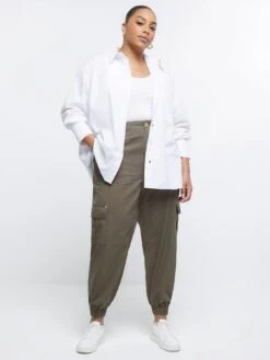 RI Plus Plus Zip Cuff Cargo Pant - Khaki -RIVE IS Clothing Shop VERQR SQ3 0000000058 KHAKI MDo