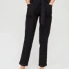 V By Very Paperbag Soft Touch Trousers - Black