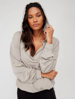 V By Very Modal V Neck Sweat -RIVE IS Clothing Shop VEUFB SQ5 0000000005 GREY MDd1