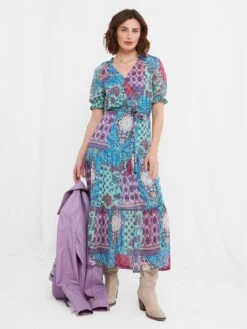 Joe Browns Aria Patchwork Print Maxi Dress - Multi