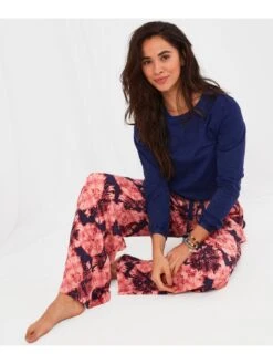 Joe Browns Relaxed Vibe Bottoms -Blue -RIVE IS Clothing Shop VF3D4 SQ3 0000000020 BLUE MDo