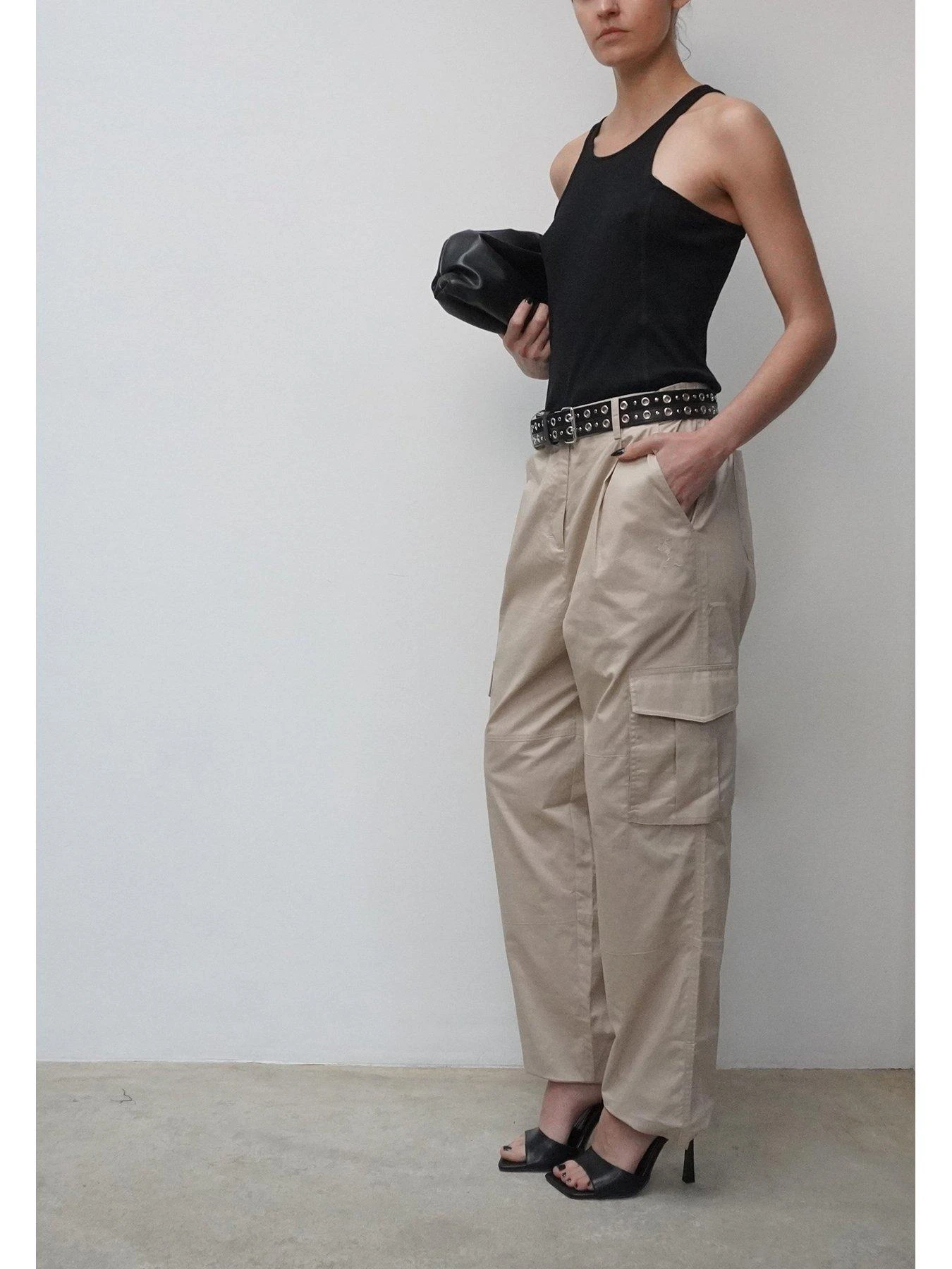 Religion Destiny Lightweight Cargo Trouser - Beige 7 Religion Destiny Lightweight Cargo Trouser - Beige - Image 5