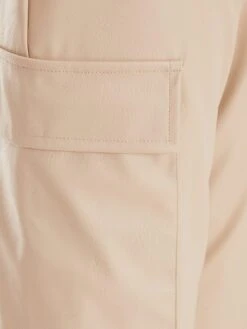 Quiz Faux Leather Combat Trousers -RIVE IS Clothing Shop VFE0Y SQ6 0000000003 NATURAL MDd2