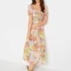 Long Tall Sally Tall Floral Ditsy Shirred Midaxi Dres 1 Long Tall Sally Tall Floral Ditsy Shirred Midaxi Dres -RIVE IS Clothing Shop VFGKA SQ1 0000000076 YELLOW MDf